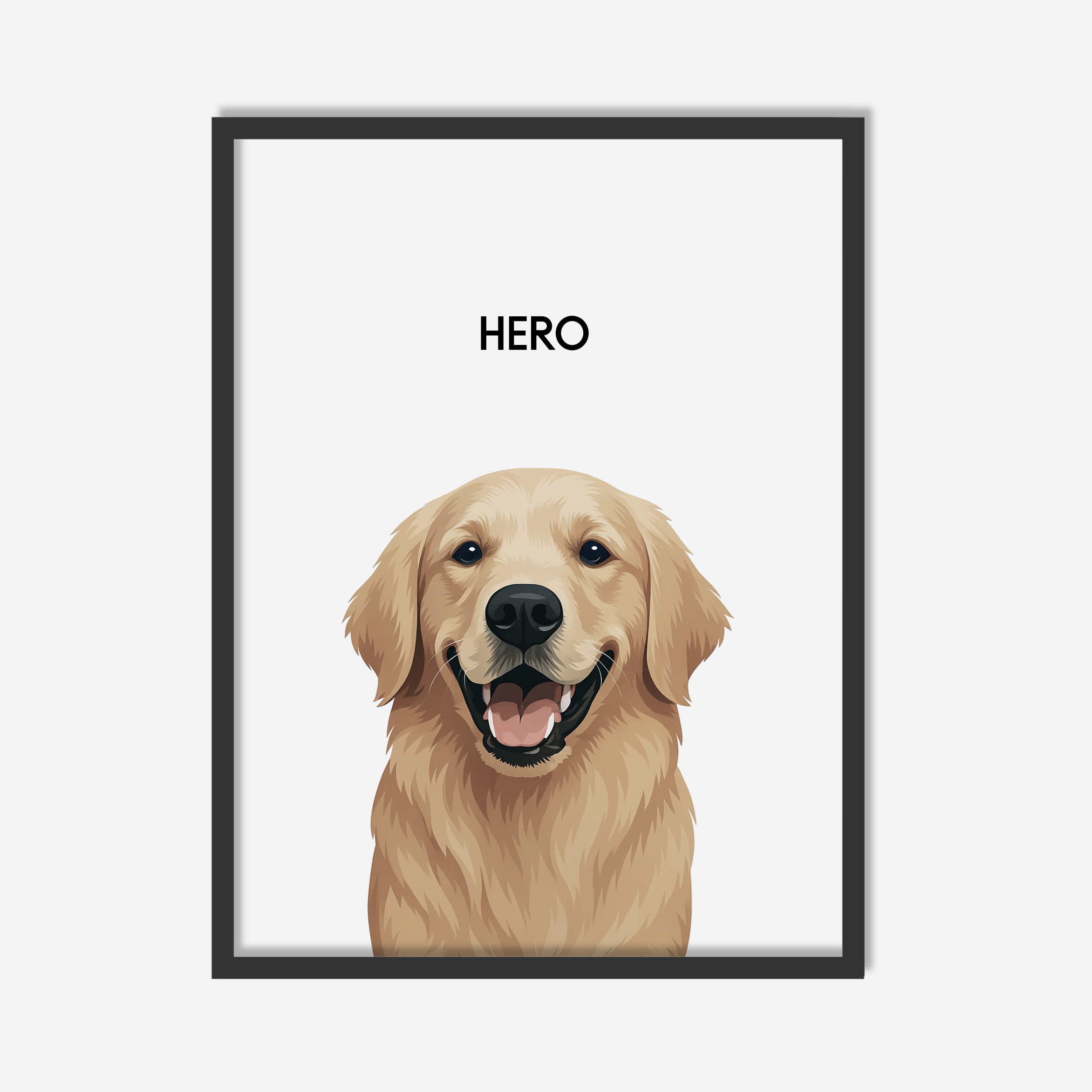 Modern Pet Portrait
